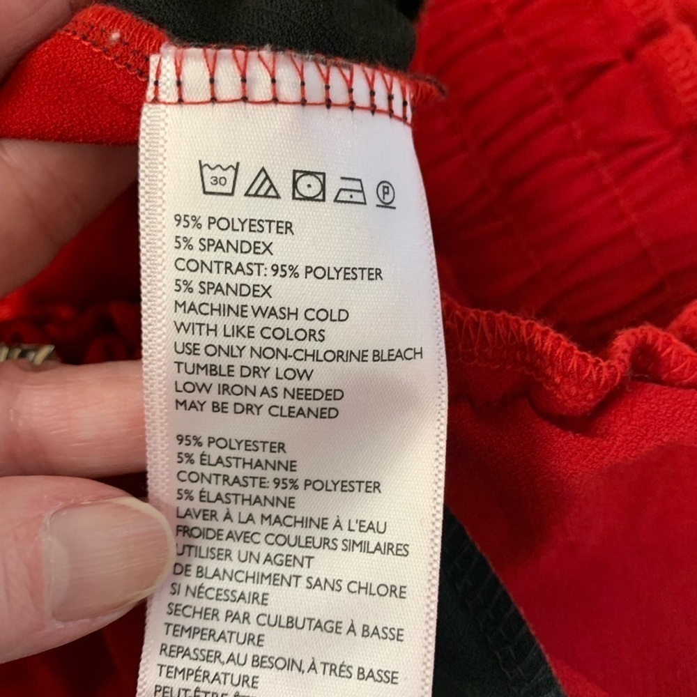 Urban Outfitters Red Strapless Jumpsuit - Picture 5 of 7